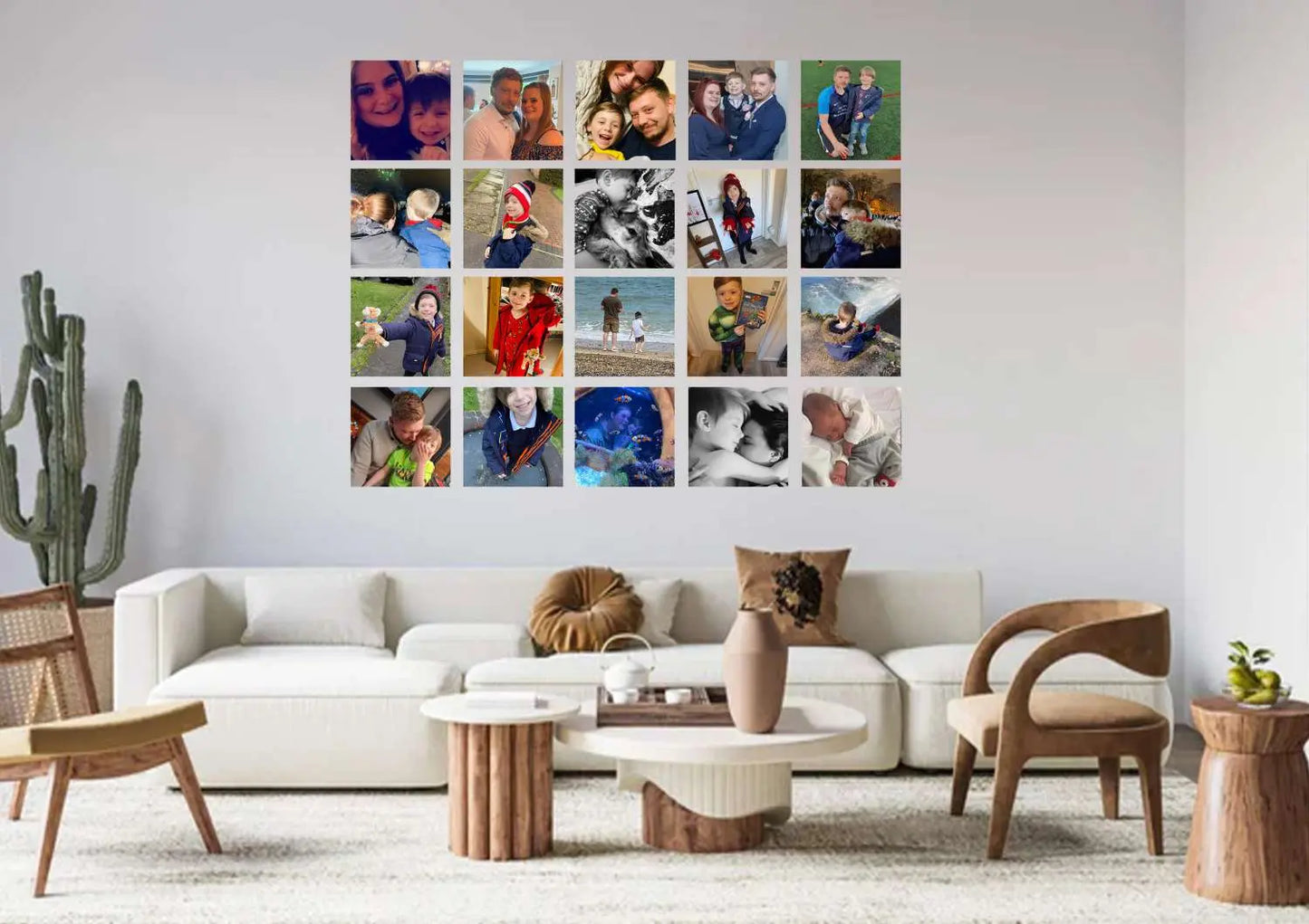 Custom Photo Wall Tiles Print Wizard