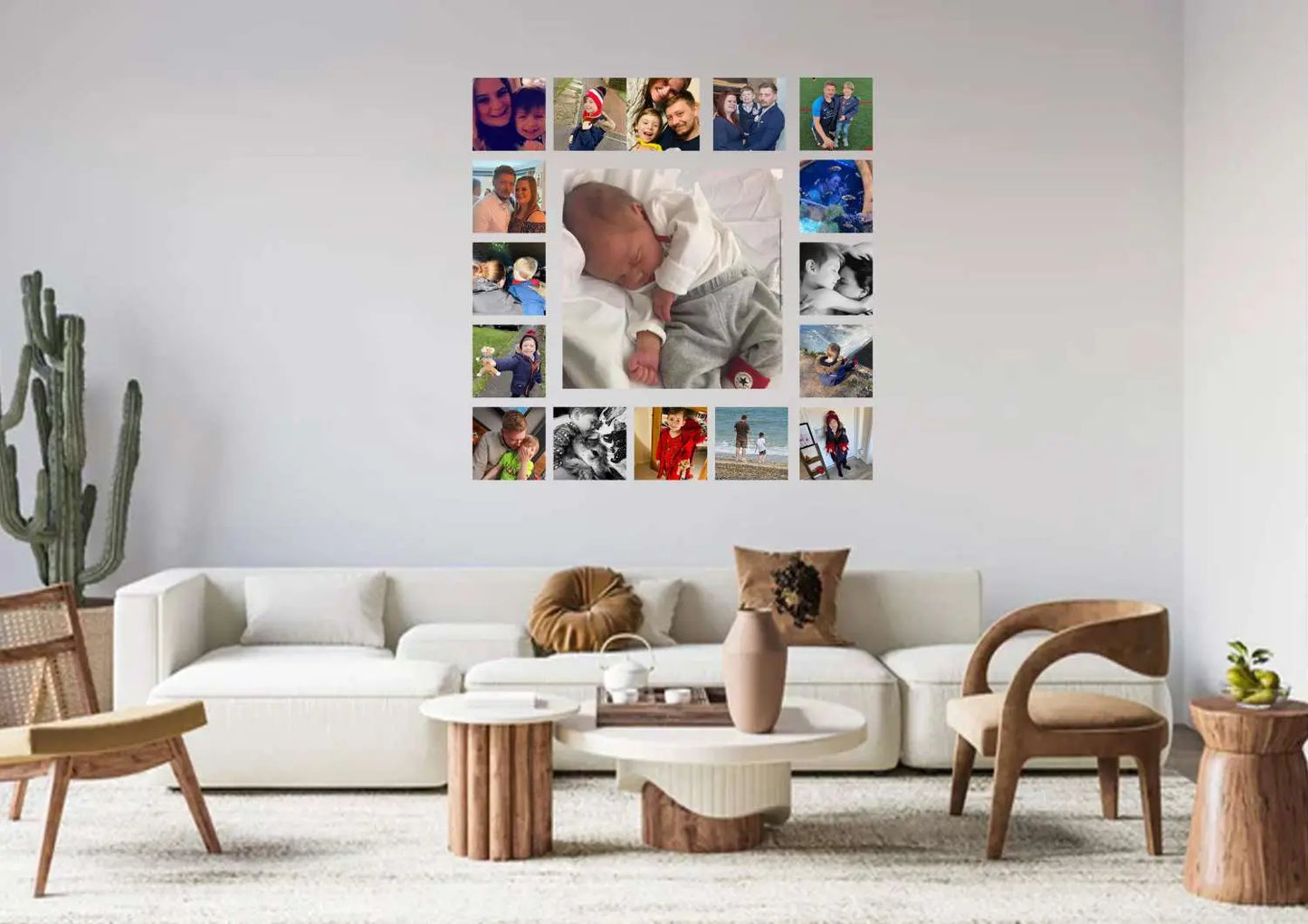 Custom Photo Wall Tiles Print Wizard