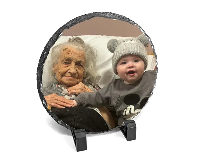 Custom Photo Slates: Timeless Memories Etched in Stone Print Wizard