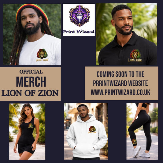 LION OF ZION (OFFICIAL MERCH Print Wizard