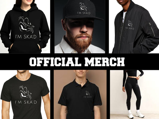 I'M SKA'D OFFICIAL MERCH Print Wizard